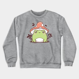 Cute Frog Crewneck Sweatshirt